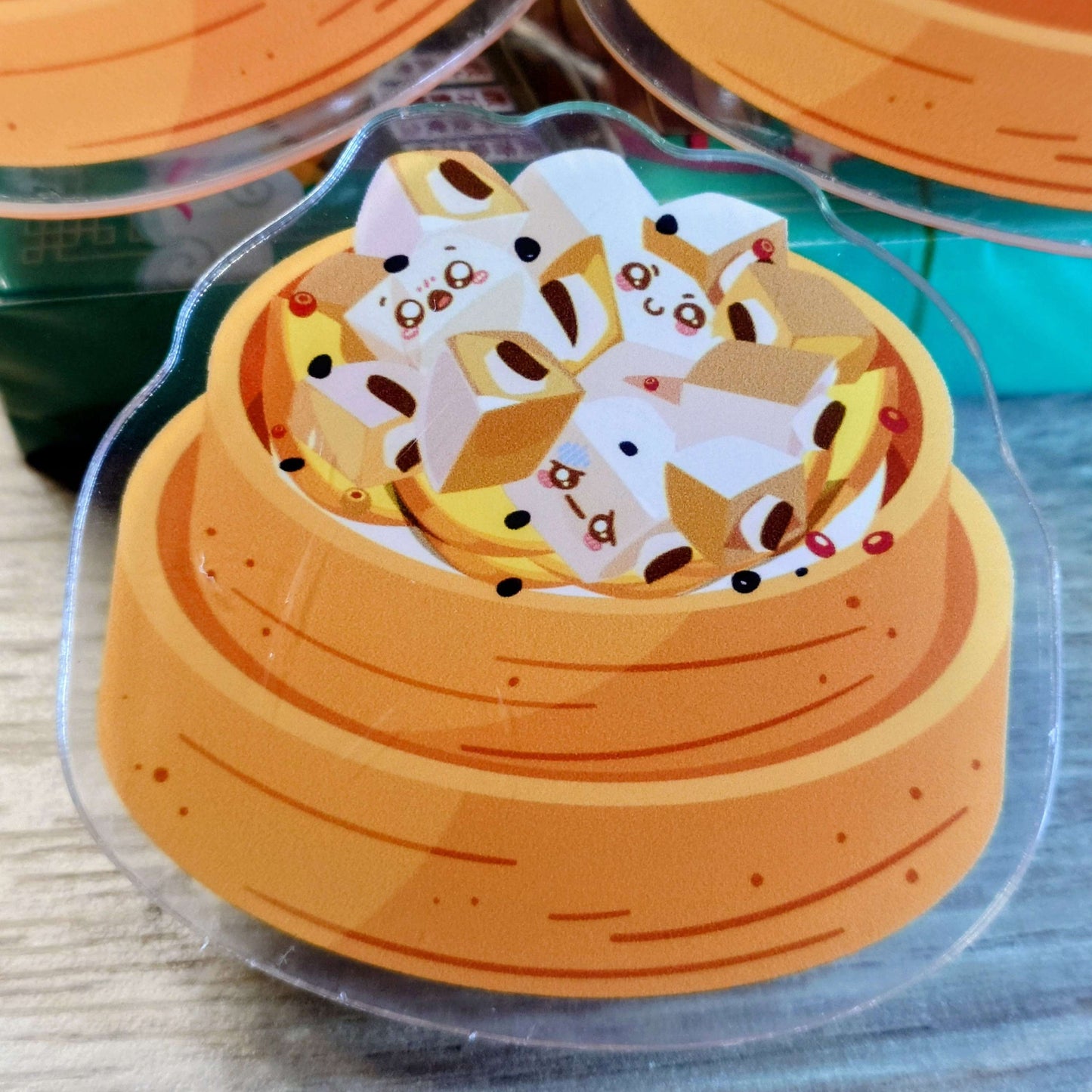 港式點心-手機氣囊支架